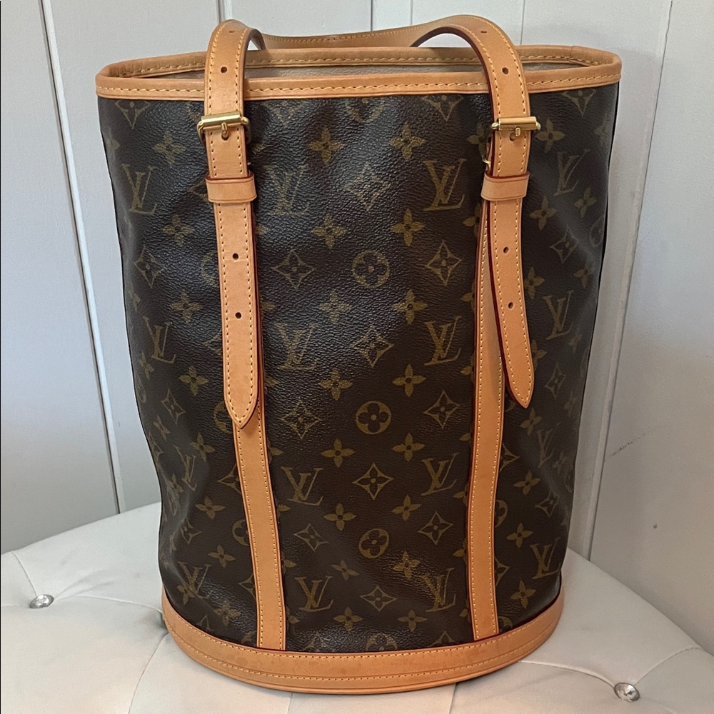 Louis Vuitton Monogram Canvas Bucket Bag